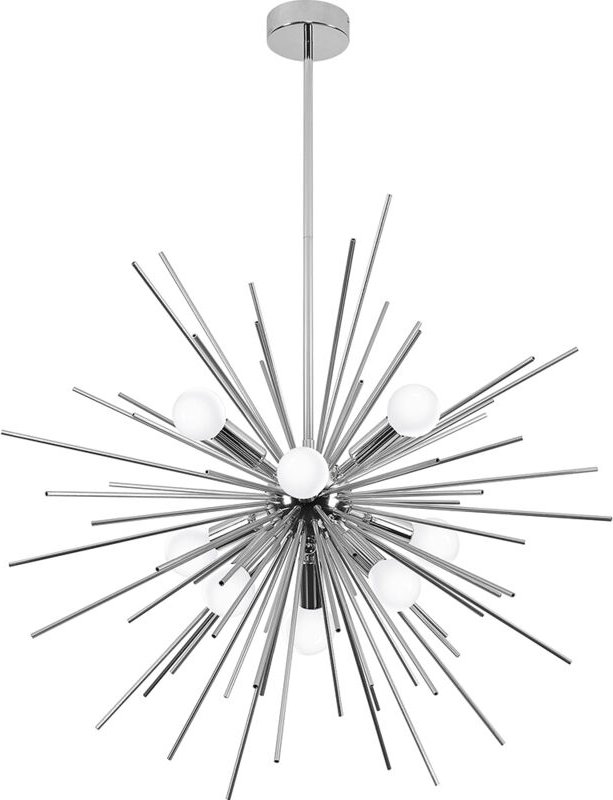 Design-Deckenlampe - Pendelleuchte - Lydia Silber