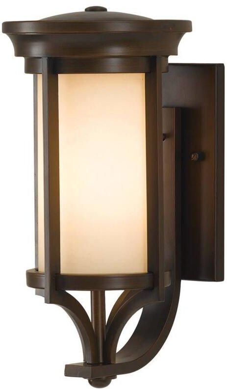 Thumbnail - Merrill - 1 Licht im Freien Kleine Wandlaterne Licht Heritage Bronze IP44, E27 - Elstead