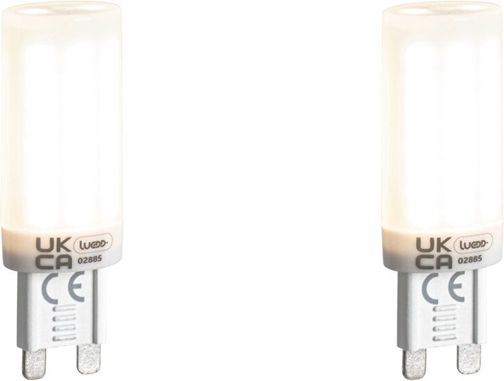 Thumbnail - Luedd - 2er Set G9 3-Stufen dimmbarer LED-Lampen Opal 4,5W 500lm 4000K