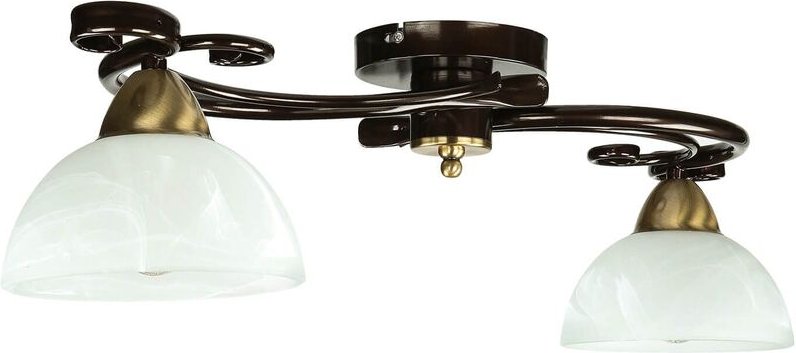 Deckenleuchte AURORA WHITE in Shabby Weiß Landhaus