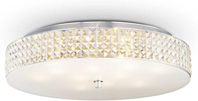 Ideal Lux - Roma - 12 Light Large Flush Deckenleuchte Chrom, G9