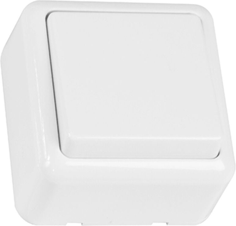 Weißer Aufputzschalter 21172 Amig