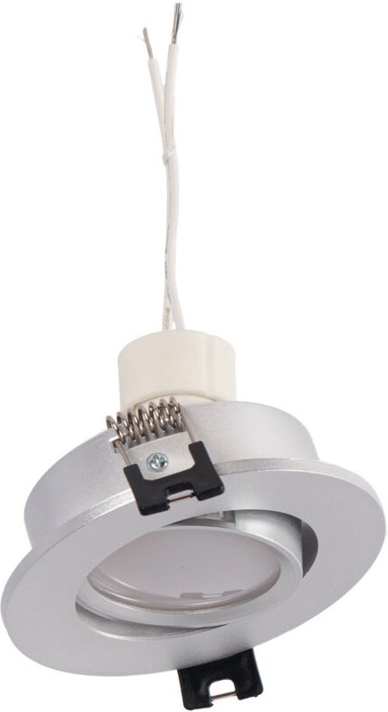 Barcelona Led - 10 Montage-Sets - Schwenkbarer Downlight-Ring in Silber ø 90 mm