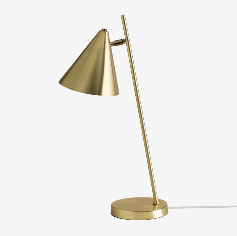 Divone Tischlampe aus Metall Vergoldet - Sklum