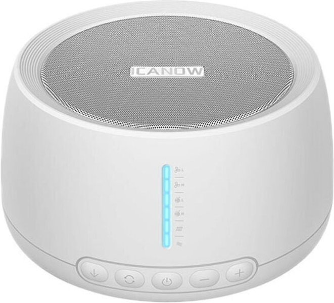 Weißes Rauschen mit 30 beruhigenden Klängen, 36 Lautstärkestufen, tragbar, für Erwachsene, Speicherfunktion, 3 Timer-Opt...