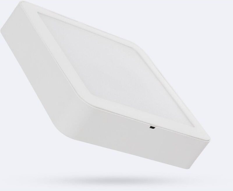 LED-Deckenleuchte 12W Eckig 170x170mm 6500K Kaltweiß