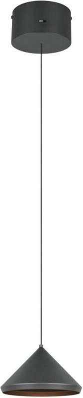 Trio LED-Pendelleuchte Laguna Ø 18 cm warmweiß-neutralweiß schwarz