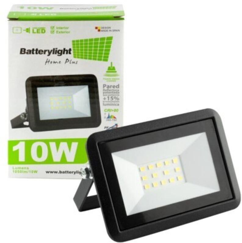 Extraflacher LED-Strahler – 10 W, 750 lm, AKKULICHT.