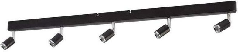 5 integrierte LED-Strahler, Industrie, Metall, Lumiplus Tivoli Centrale Brico