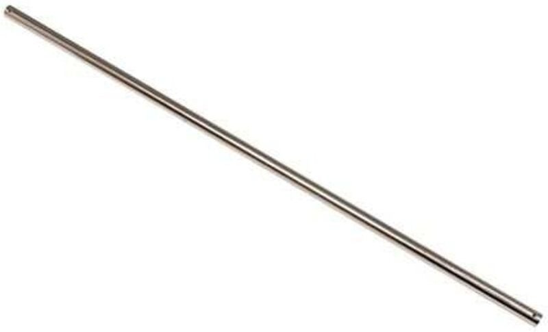 Sattelstütze 80cm Ø21 nickel satiniert universal