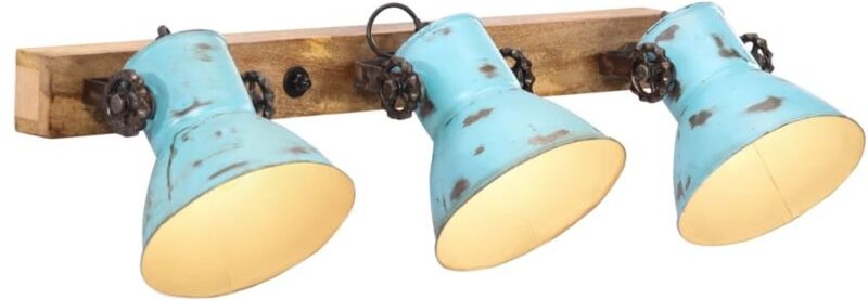 Wandleuchte 25 W Blau 65x25 cm E27 vidaXL756029