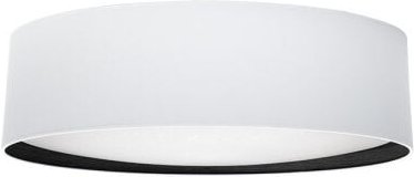 Fabrilamp - Deckenleuchte 96w Tatiana Weiß/mad.schwarz 3000-4000-6500k 14x60x60 Cm 7488lm