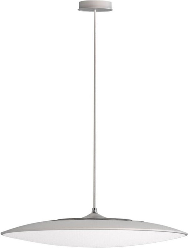 Inspired Mantra Slim LED-Anhänger, 46 cm, rund, 50 W LED, 4000 K, 4300 lm, Weiß, 3 Jahre Garantie
