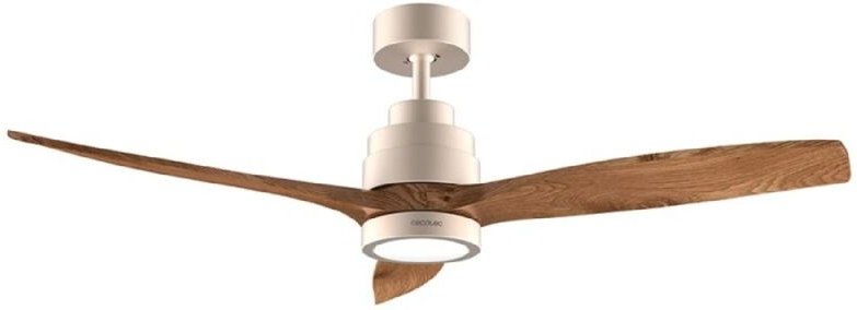 Deckenventilator mit Licht EnergySilence Aero 5295 GoldSchwarz - Cecotec