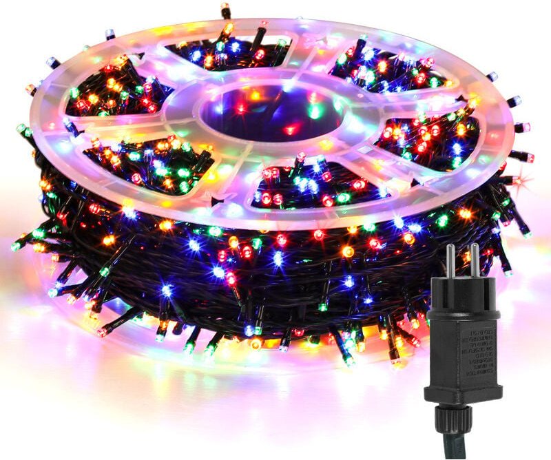 Thumbnail - SWANEW LED Lichterkette 200m 2000LED Lichterkette mit 8 modi Außenlichterkette für Innen Weihnachten Hochzeit Party Gart...