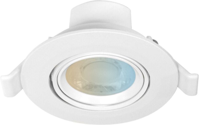 Einbaulicher schwenkbarer LED-Spot weiß CARAT II CCT ECO IP20 7W