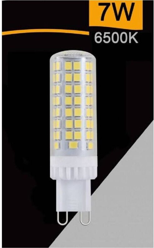 Trade Shop Traesio - Trade Shop - smd G9 LED-Röhrenlampe, 7 w, 820 lm, Lichtfarbe: 3000 k, 4000 k, 6500 k, SPARAC-G9-7W-...