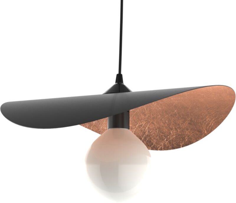 Piuma Sospensione Nero Foglia