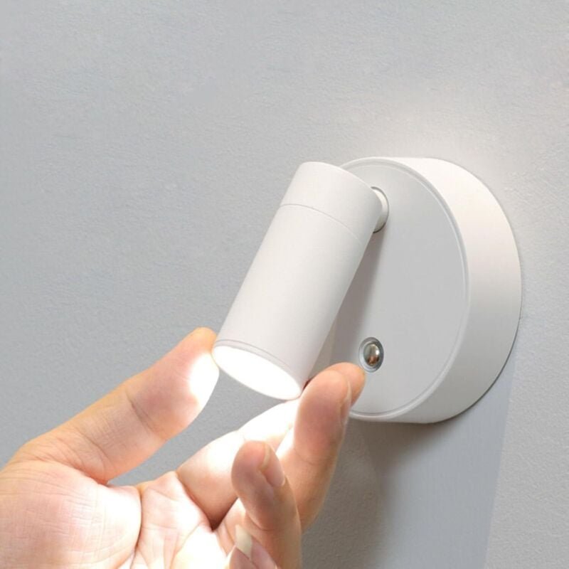 LED-Wandleuchte, Innenwandleuchte, magnetische Touch-Steuerung, 360°-Drehung, dimmbare Wandleuchte