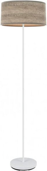 Fabrilamp - Jerte 1xe27 Weiß/Weiß/Holz Grau 165x40x40 Cm mark