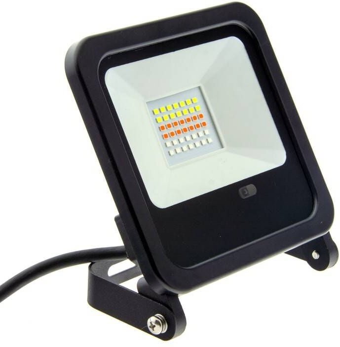 RGB-LED-Flutlicht 30W IP65 mit 24-Tasten-Fernbedienung und