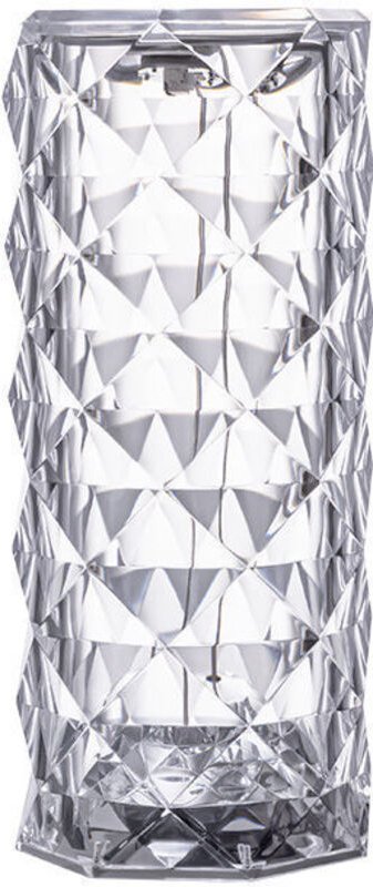 Kristall-LED-Tischleuchte, 16 Farben, Touch-Projektor, romantisch, Diamant, stimmungsvoll, USB-Anschluss, Nachtlicht für...