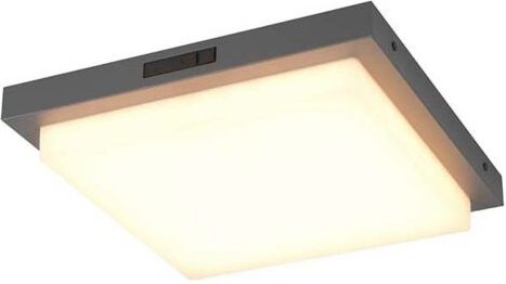 Thumbnail - Deckenleuchte Außenleuchte Balkonleuchte Metall anthrazit LED Sensor B 30 cm