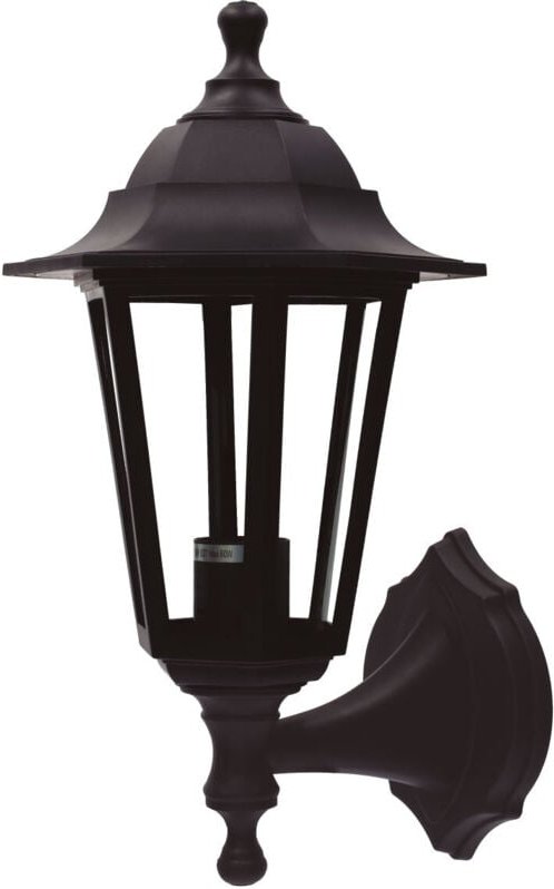 GSC - Gartenlaterne Wendearm Bagan Serie E27 IP44 Schwarz