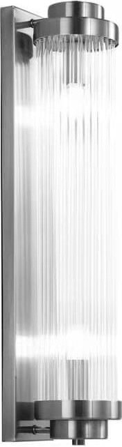 Ionic – Kristallwandleuchte – 60 cm Chromsäule