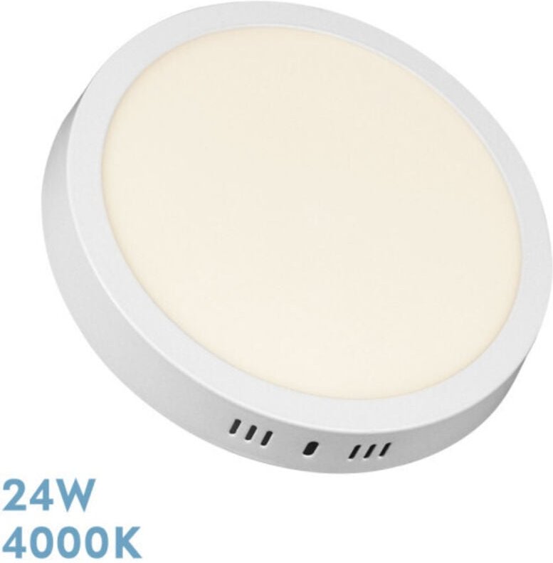 Fabrilamp - Downlight led Thulita Oberfläche 24w 4000k White 1920lm 2,8x28,5x28,5 Cm