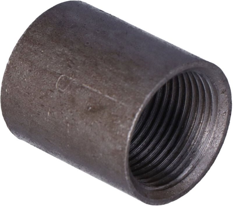 Schweiß-/Gewindemuffe schwarz 3/4"" (DN20)