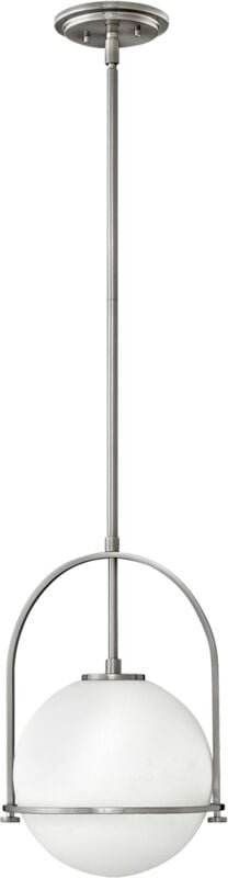 Thumbnail - Hinkley Somerset Globe Pendelleuchte Nickel gebürstet - Elstead