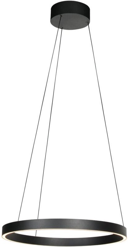 Steinhauer Exclusive - hängeleuchte - Mykty - schwarz - metall -