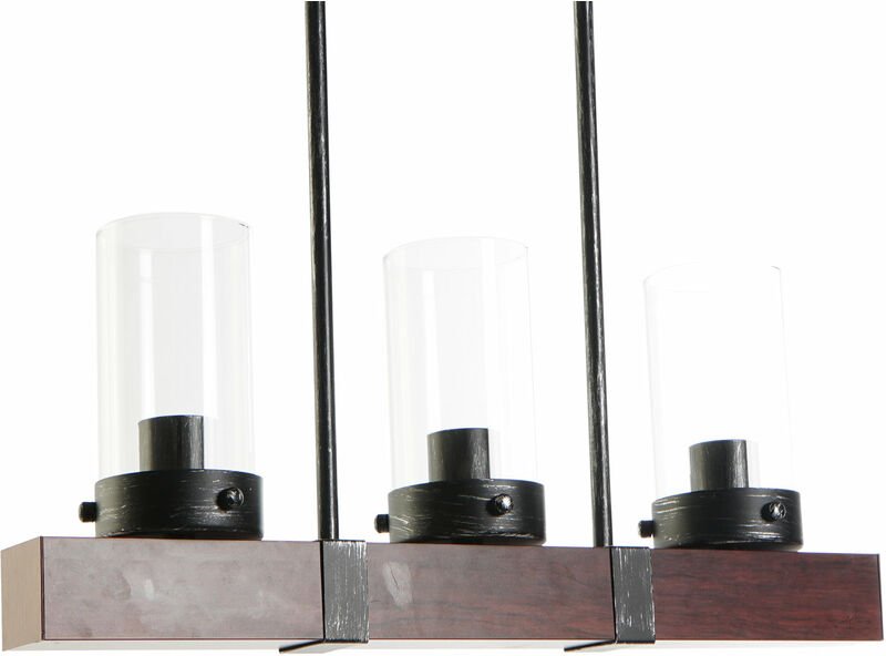 Aluminiumkristalllampe 50x11x20 Aluminiumglas Glasmaterial mehrfarbige Farbfamiliendecke und Wandminen Details