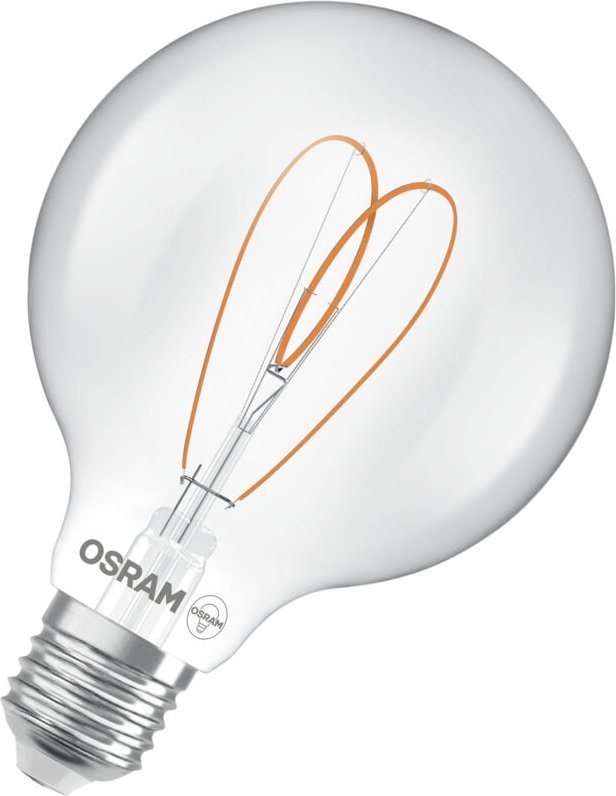 Osram - Vintage 1906 Globe ist eine warmweiße, dimmbare LED-Lampe in klassischer Ballform mit Filament. Sie bietet 7.2 w...