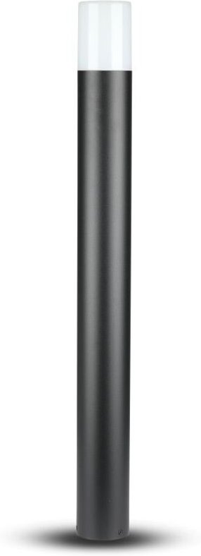 V-TAC VT-7618 Bodenbefestigung 1xGU10 800mm Aluminium Zylinder schwarz IP54 - sku 7568