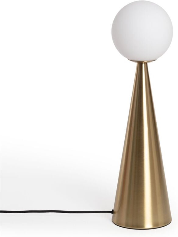 Thumbnail - Efectoled - Tischlampe Metall und Glas Hipias Gold