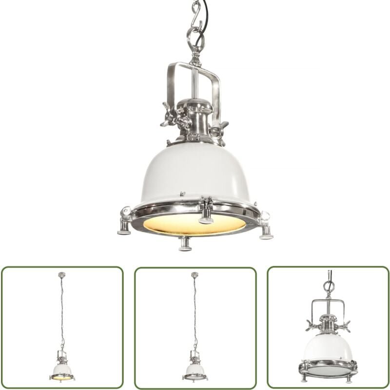 Pendelleuchte 35x35x152 cm Aluminium - Pendelleuchte - Wohnzimmerlampe - Esszimmerlampe - Industrielle Lampe - Alu Lampe...