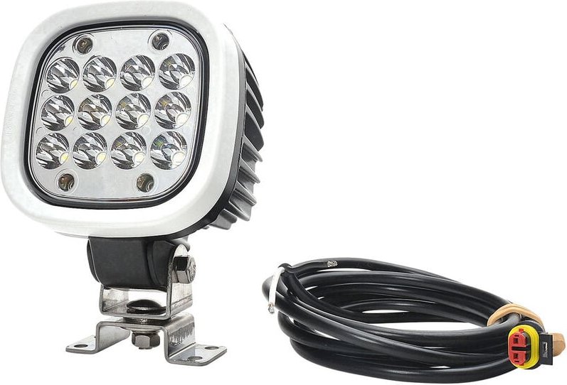 WAS - Arbeitsscheinwerfer 12 v, 24 v, 36 v, 48 v, 60 v, 70 v W130 8000 Spot Superseal 1215/I Weitreich