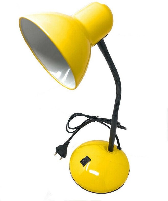 Trade Shop - schreibtischlampe mit flexiblem arm licht tischlampe für kinderzimmer farbe - Gelb