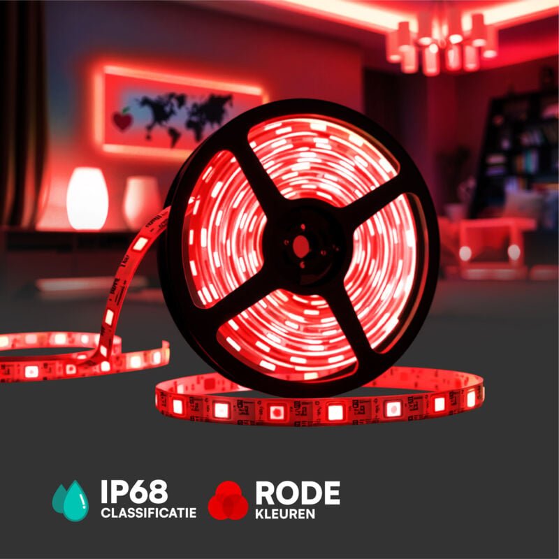 SMD2835 LED-Modul 0,24 w 100 lm/w 12 v 1 rote led IP68 Lötdrähte - V-tac