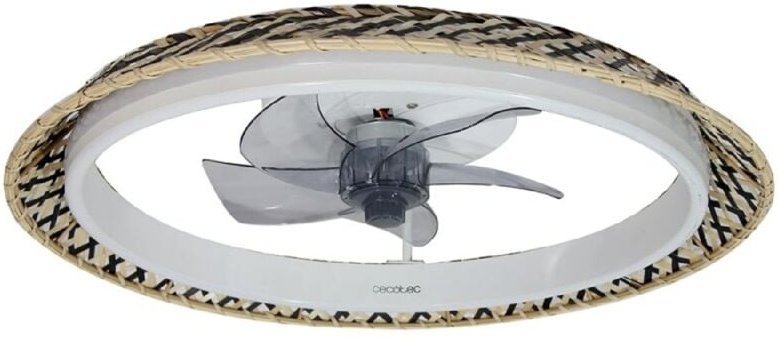 Deckenventilator mit Licht EnergySilence LampAero 610 Natürliches Design - Cecotec