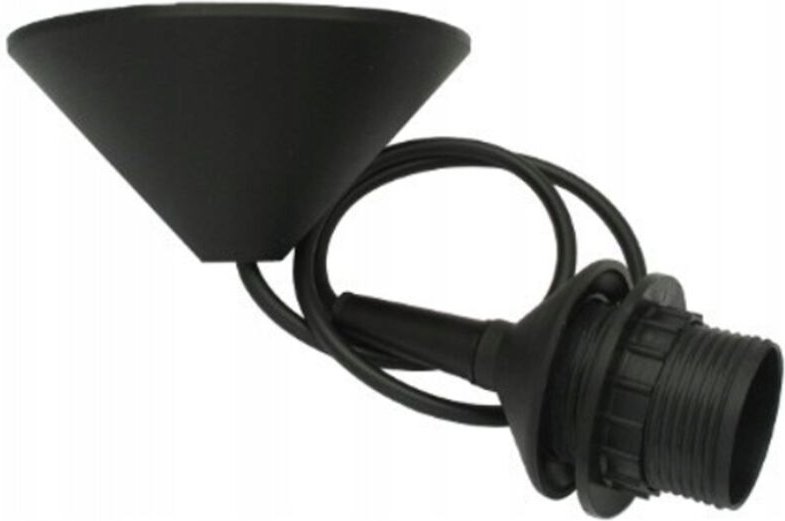 Thumbnail - Dekorative E27-Lampenfassung mit Kabel SET. Elektrische Glühbirnenfassung