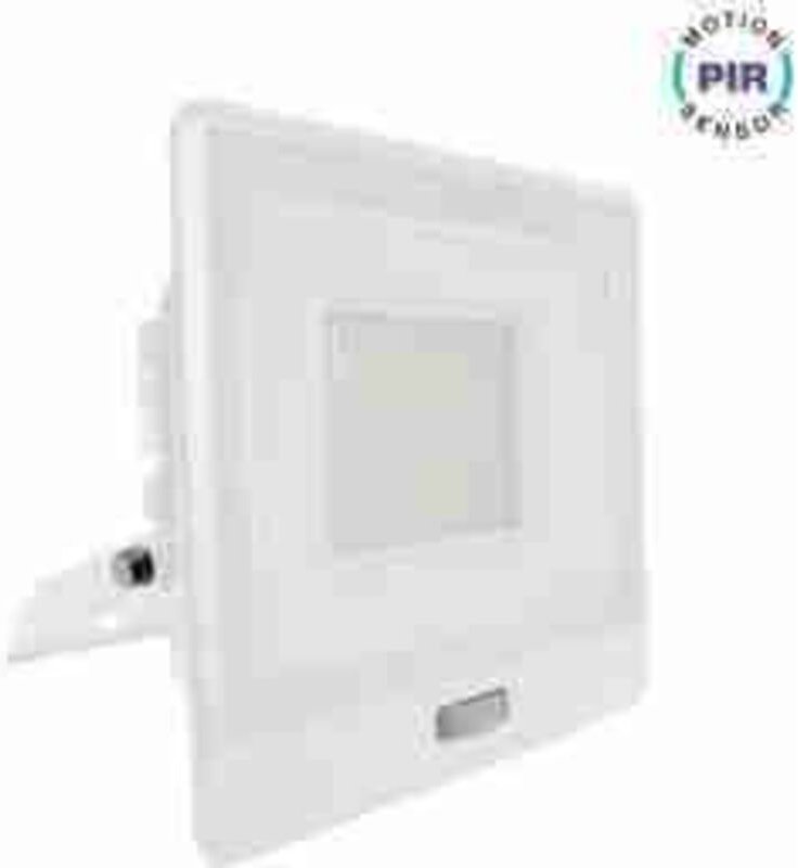 LED20278 VT-158S 18W LED Kuppelleuchte mit Sensor SAMSUNG Chip 4000K rund schwarzer Rahmen IP44