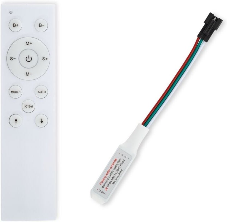 Efectoled - Controller Dimmer led einfarbig digital 12-24V dc mit RF-Steuerung Einfarbig