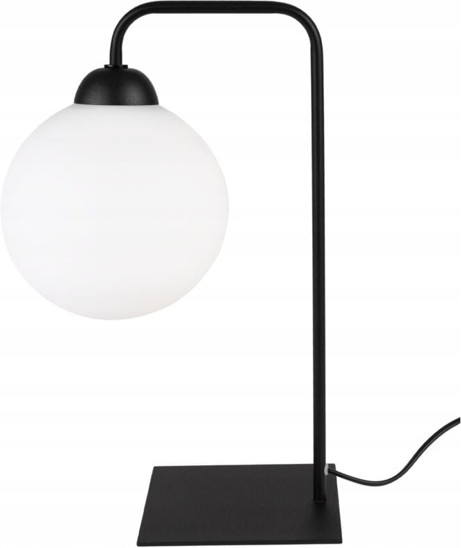Thumbnail - SCHWARZE LED-KUGEL-TISCHLAMPE 15cm