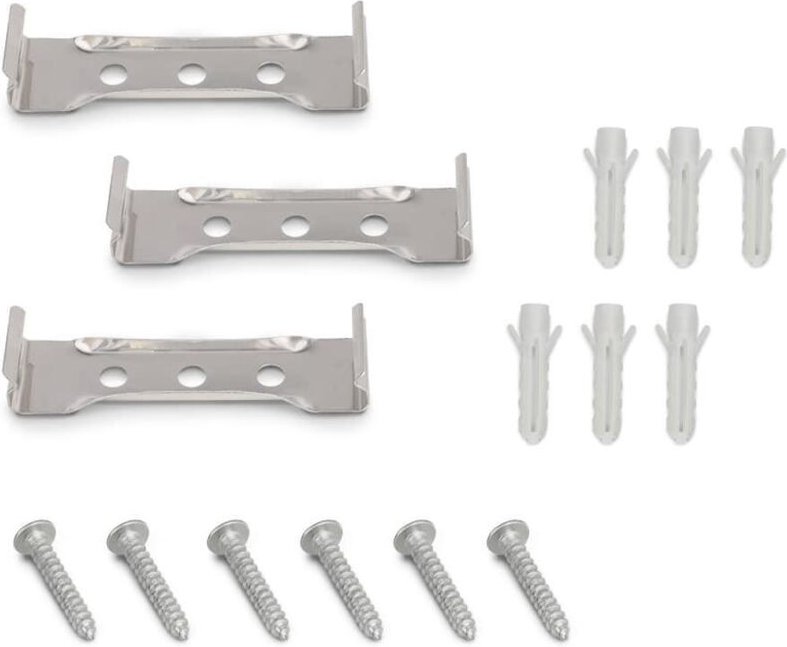 Aufbau Montageset Aufhängung für LED Linearleuchte Click