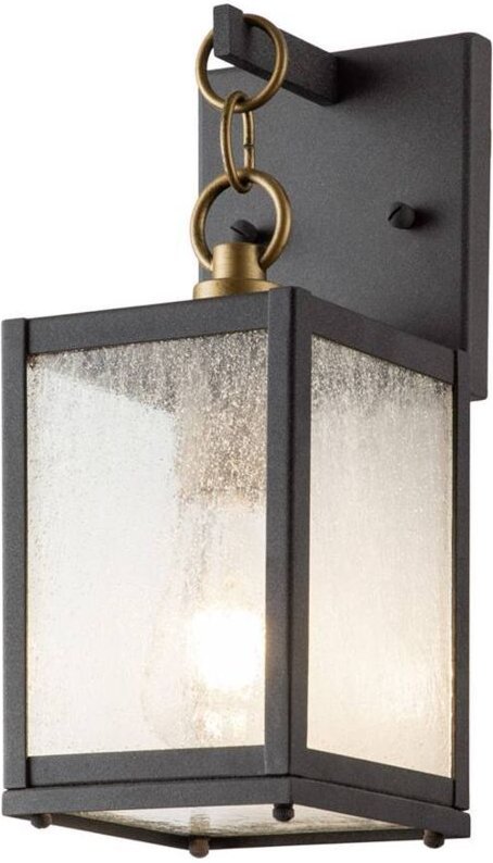 Elstead - Kichler Lahden Außenwandlaterne Verwittertes Zink, IP44