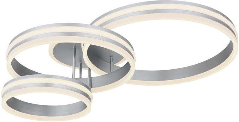 Thumbnail - Globo - deckenleuchte - Rubio - grau - metall - led - 67260-72