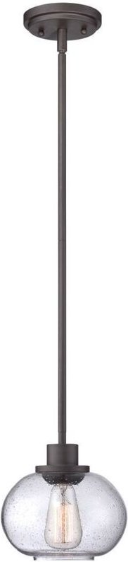 Elstead Trilogy - 1 Light Dome Deckenanhänger Old Bronze, E27